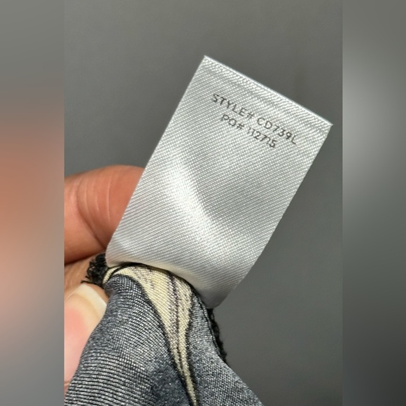 Lulus Romantic Black Floral Print Satin Cowl Neck Wedding Guest Maxi Dress M - Picture 15 of 16